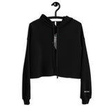 Yumma Crop Hoodie - Black