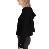 Yumma Crop Hoodie - Black