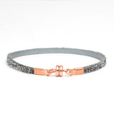 Single Thin Silver Chrome