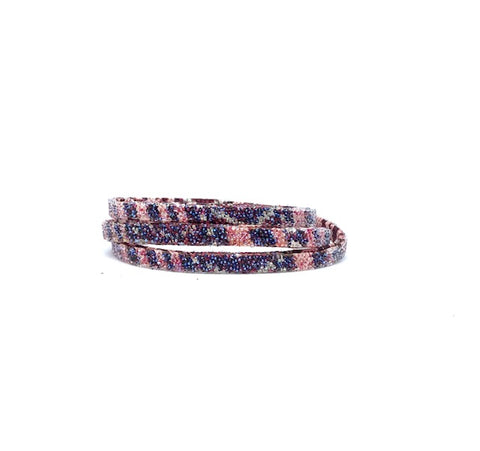 Triple Cotton Stripe Bordeaux Moonlight