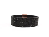 Magnet Cuff Black Jet Crystal