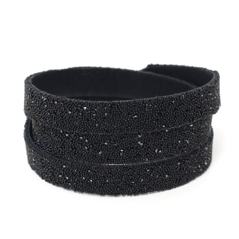 Triple Bangle Black