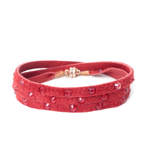 Triple Red Stud
