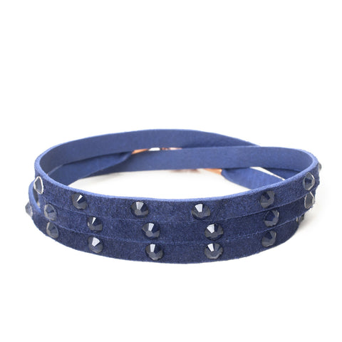 Triple Blue Stud