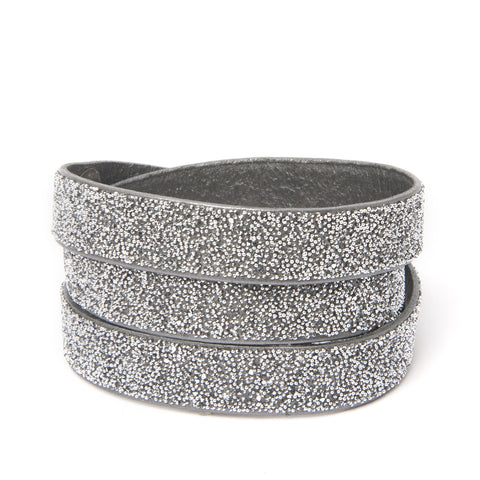 Triple Wrap Silver Cuff