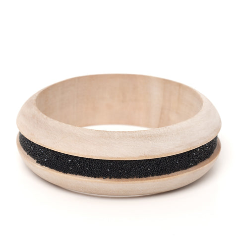 Wood Bangle Jet