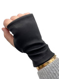 Lambskin Fingerless Gloves