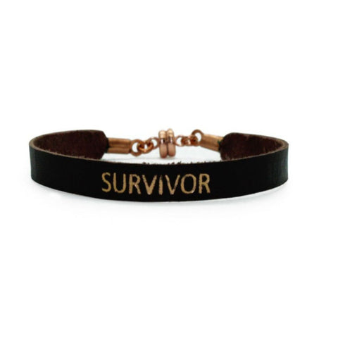 Single Chocolate "Survivor" Bracelet