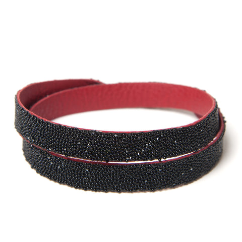 Double Bangle Red Jet